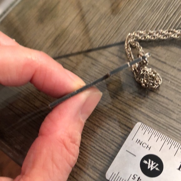 VINTAGE LARGE MODERNIST ANTAYA CROSS “Christ is Counting on You” Necklace - Picture 7 of 12